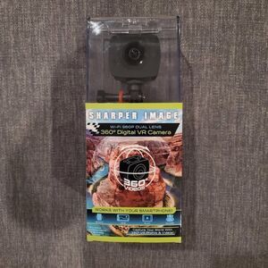 Sharper Image Black 360 Degres Digital VR Camera
